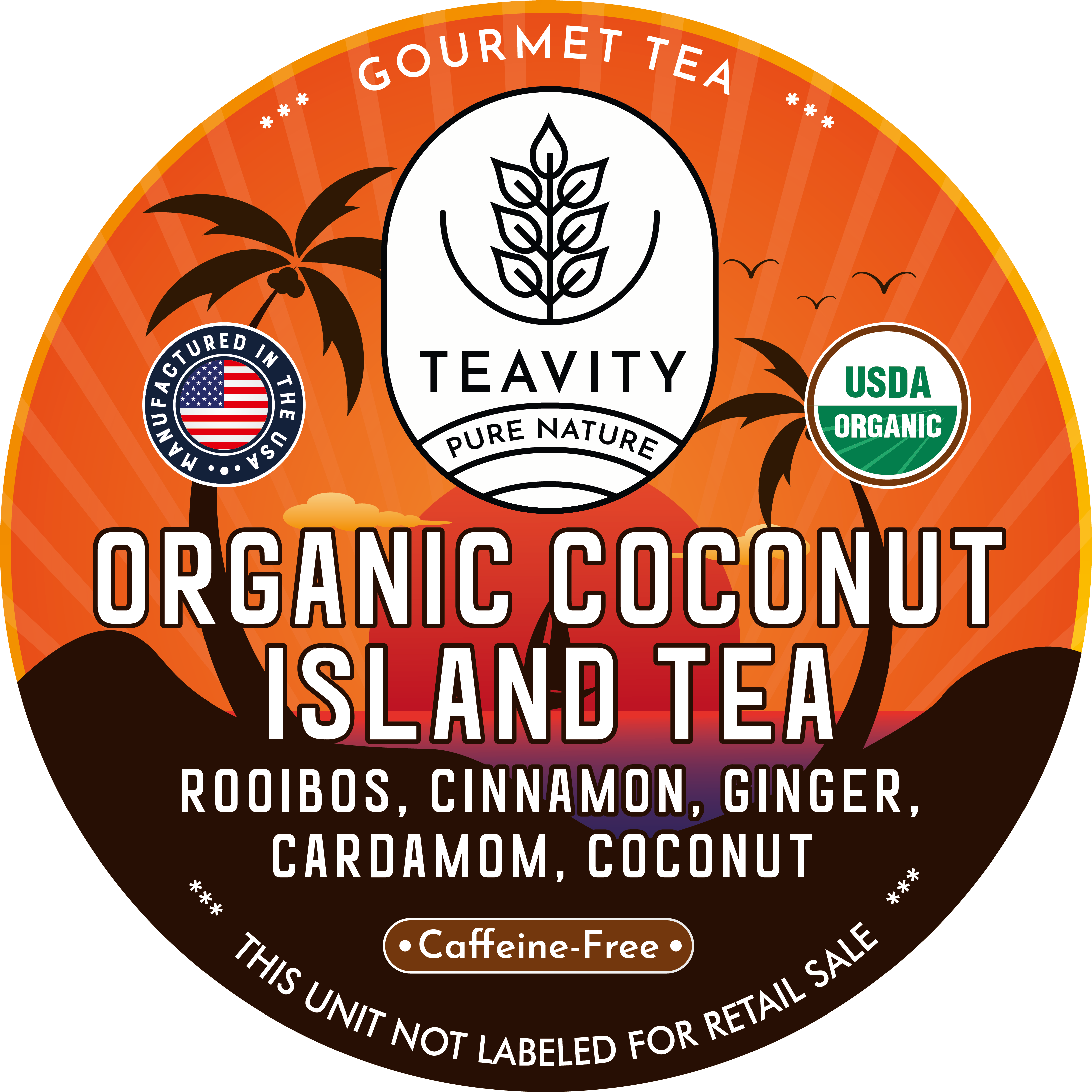 Organic Coconut Island Tea