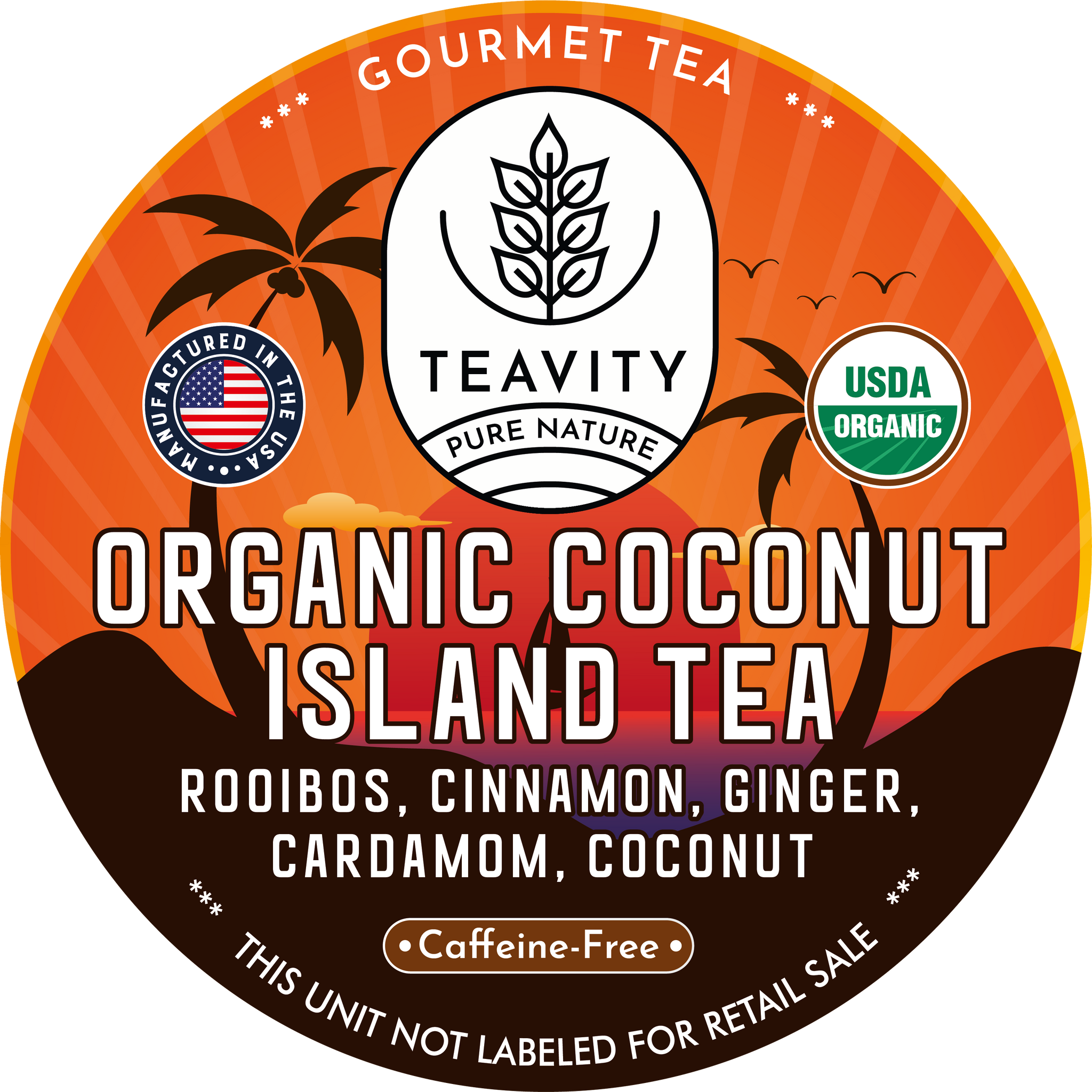 Organic Coconut Island Tea
