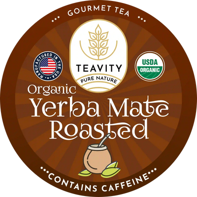 Organic Roasted Yerba Mate Tea Pods for Keurig – Bold, Smoky & Naturally Energizing