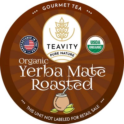 Organic Roasted Yerba Mate Tea Pods for Keurig