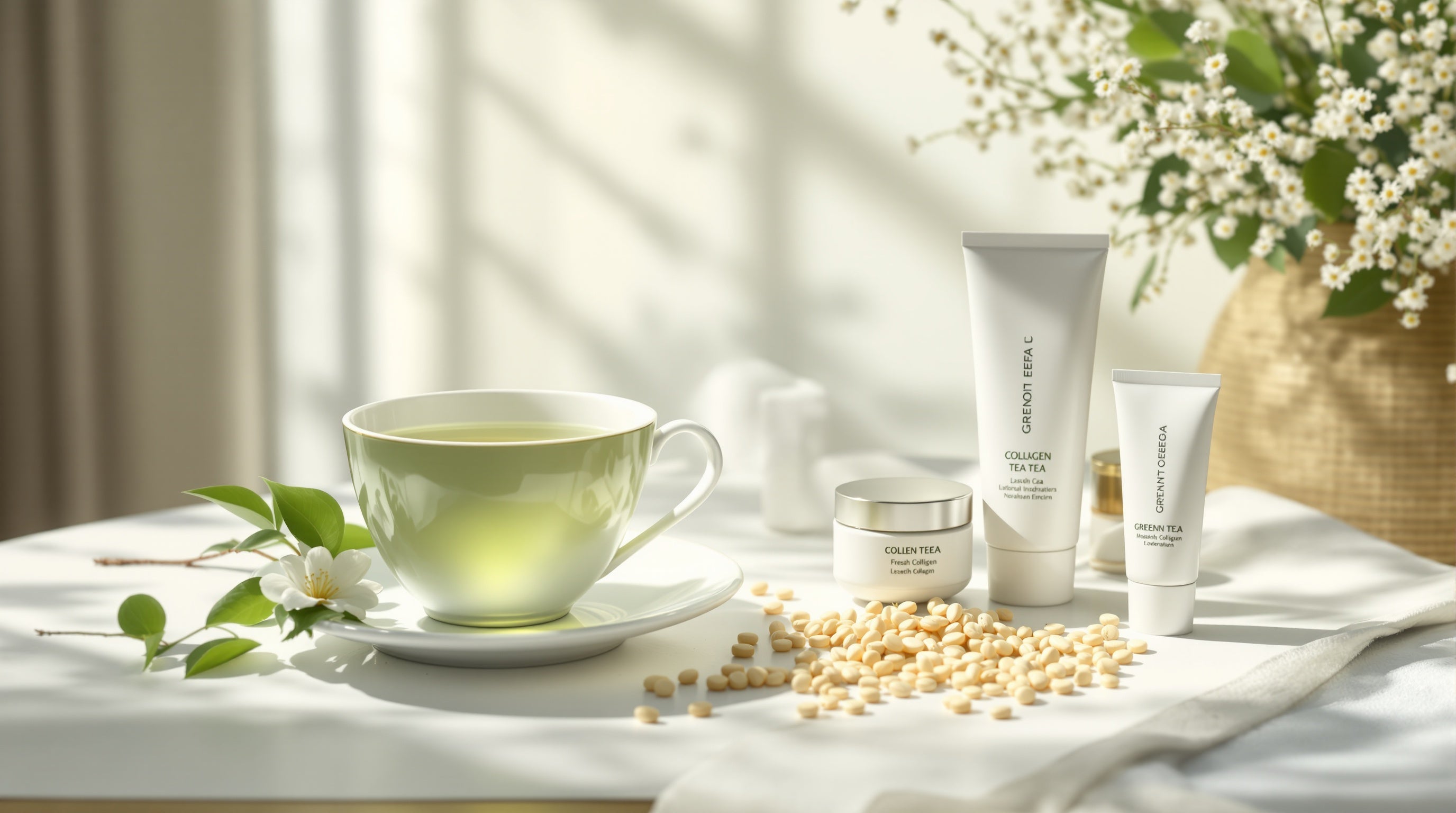 Green Tea and Collagen: How This Powerful Duo Supports Skin Elasticity and Anti-Aging Teavity