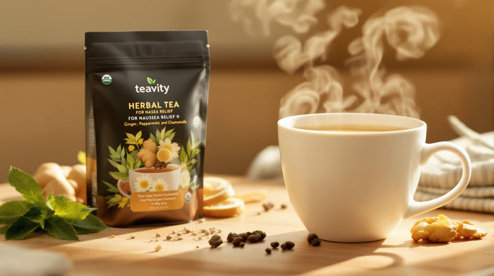 Herbal Tea for Nausea Relief: How Ginger, Peppermint, and Chamomile Soothe Your Upset Stomach Teavity