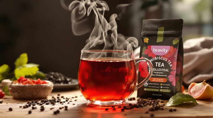 Hibiscus Tea for Lowering Cholesterol Naturally: How Much to Drink and What Science Shows Teavity