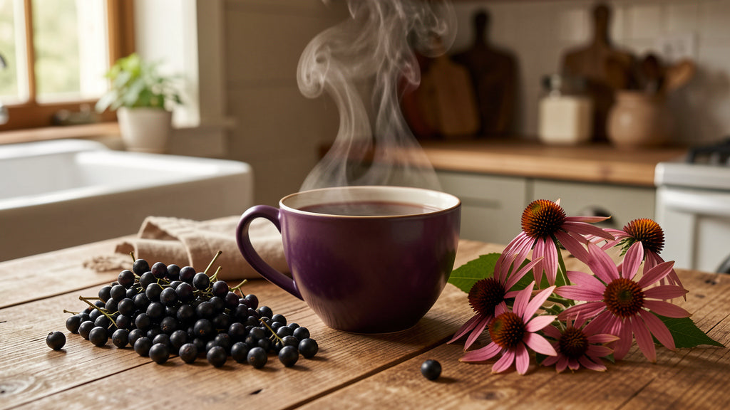 Elderberry Tea Benefits for Cold and Flu Season: A Natural Immune-Boosting Remedy Teavity