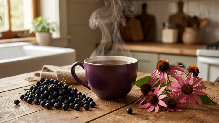 Elderberry Tea Benefits for Cold and Flu Season: A Natural Immune-Boosting Remedy Teavity