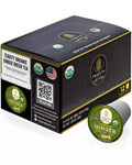 Teavity Organic Ginger Green Tea, 12 tea pod box