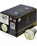 Organic Lemongrass Tea with Cinnamon, 12 organic tea pods box