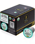 Teavity Organic Licorice Tea with Peppermint, Caffeine Free tea pods box 12 count