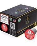 Teavity Organic Raspberry Apple Tea, 12 tea pods count box