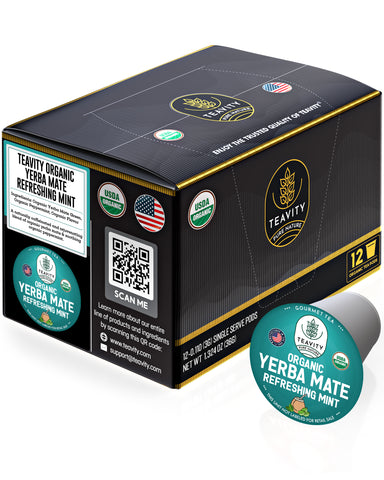 Organic Yerba Mate Refreshing Mint