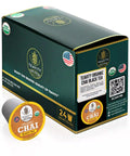 Teavity Organic Chai Black Tea, 24 tea pods box