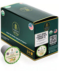 Organic Lemongrass Tea with Cinnamon, 24 organic tea pods box