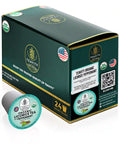 Teavity Organic Licorice Tea with Peppermint, Caffeine Free tea pods box 24 count 