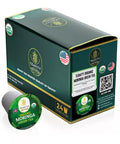 Teavity Organic Moringa Green Tea Pods 24 count tea pods box
