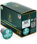 Teavity Organic Yerba Mate Refreshing Mint Tea 24 tea pod box
