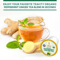 Organic Ginger Peppermint Tea Blend in Seconds Teavity