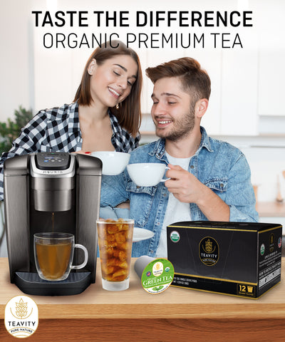 Organic Green Tea Moringa and Peppermint