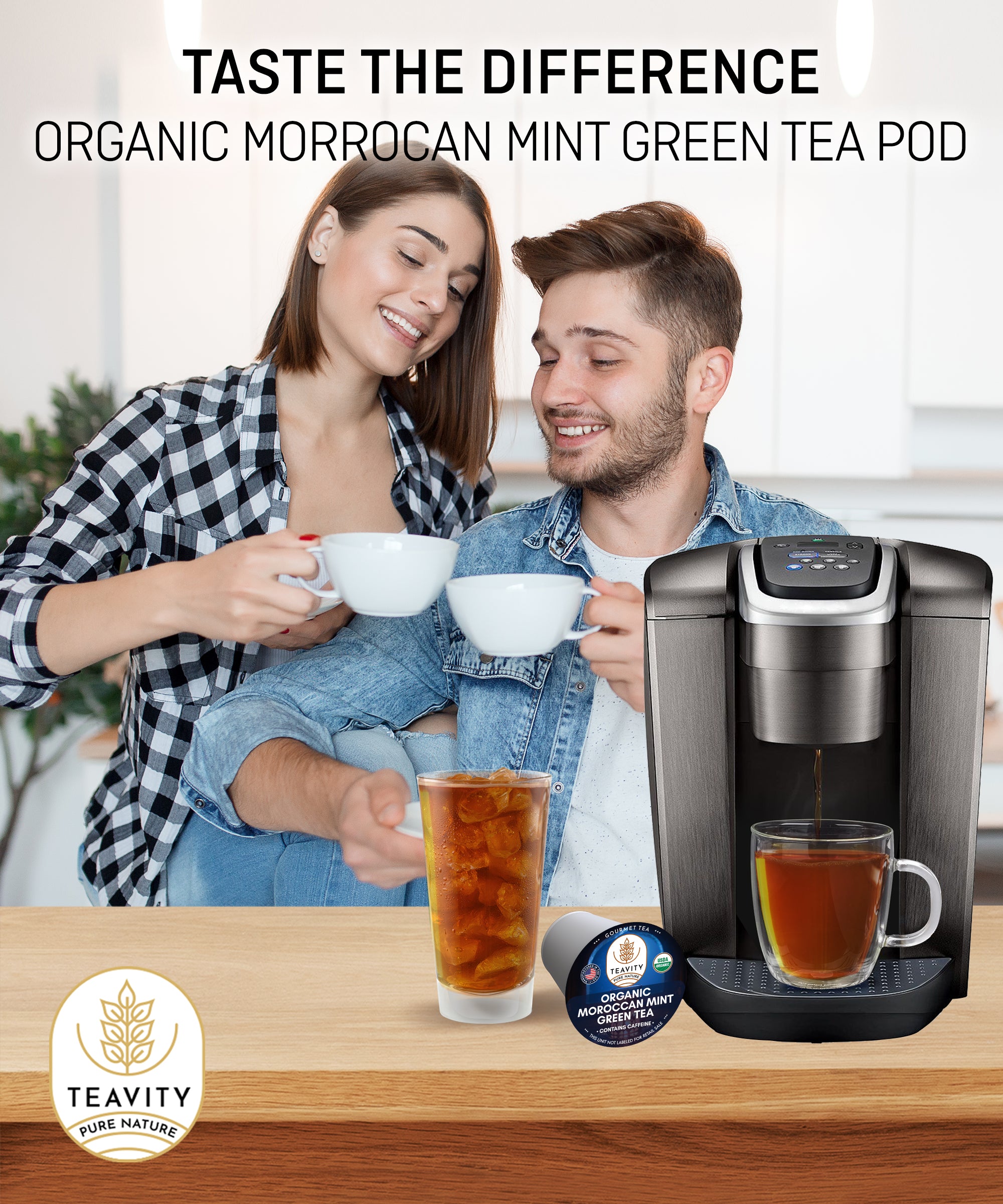 Organic Moroccan Mint and Green Tea