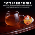 Teavity Organic Hawaiian Fruit Tea Pods, Caffeine-Free Tropical Herbal Tea Cup