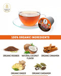 Teavity Organic Coconut Island Rooibos Tea Pods are made with 100% organic ingredients