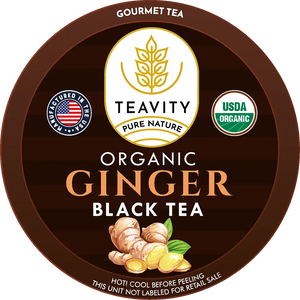 Organic Black Tea with Ginger Pods – Bold & Aromatic Keurig Brew