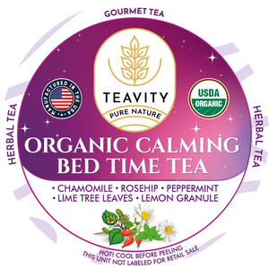 Organic Calming Bed Time Tea Pods