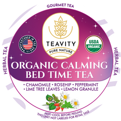 Organic Calming Bed Time Tea