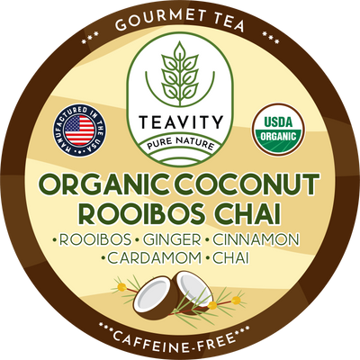 Organic Coconut Rooibos Chai Tea Pods