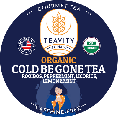 Organic Cold Be Gone Tea Pods