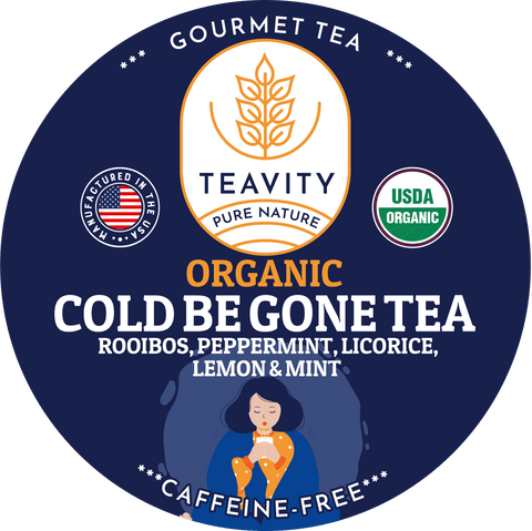 Organic Cold Be Gone Tea Pods
