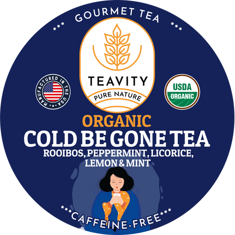 Organic Cold Be Gone Tea