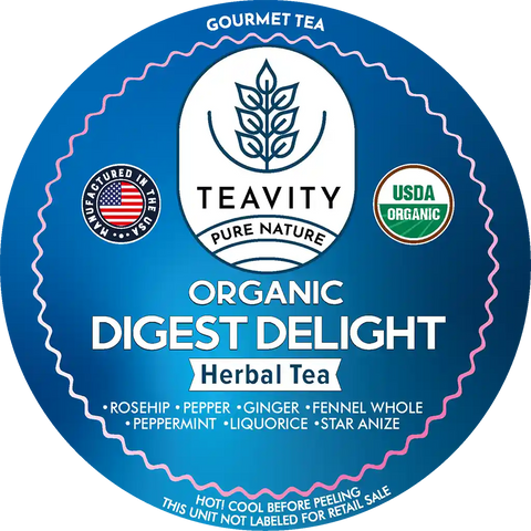 Organic Digest Delight Herbal Tea Pods