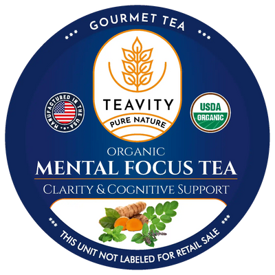 Organic Mental Focus Tea Pods