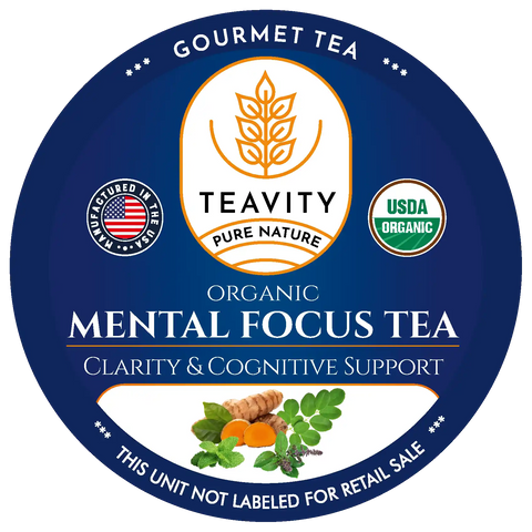 Organic Mental Focus Tea Pods