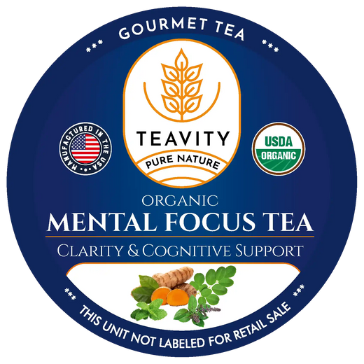 Organic Mental Focus Tea Pods
