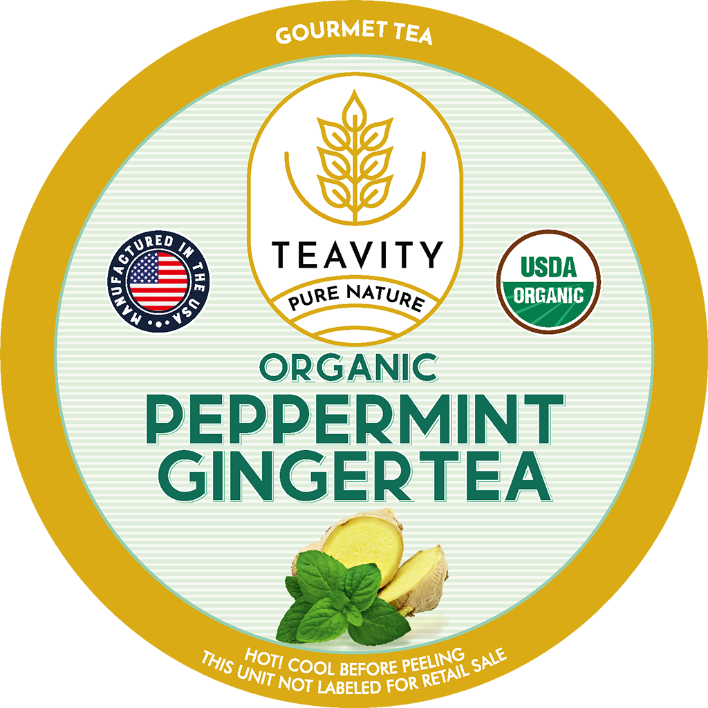 Organic Peppermint Ginger Tea