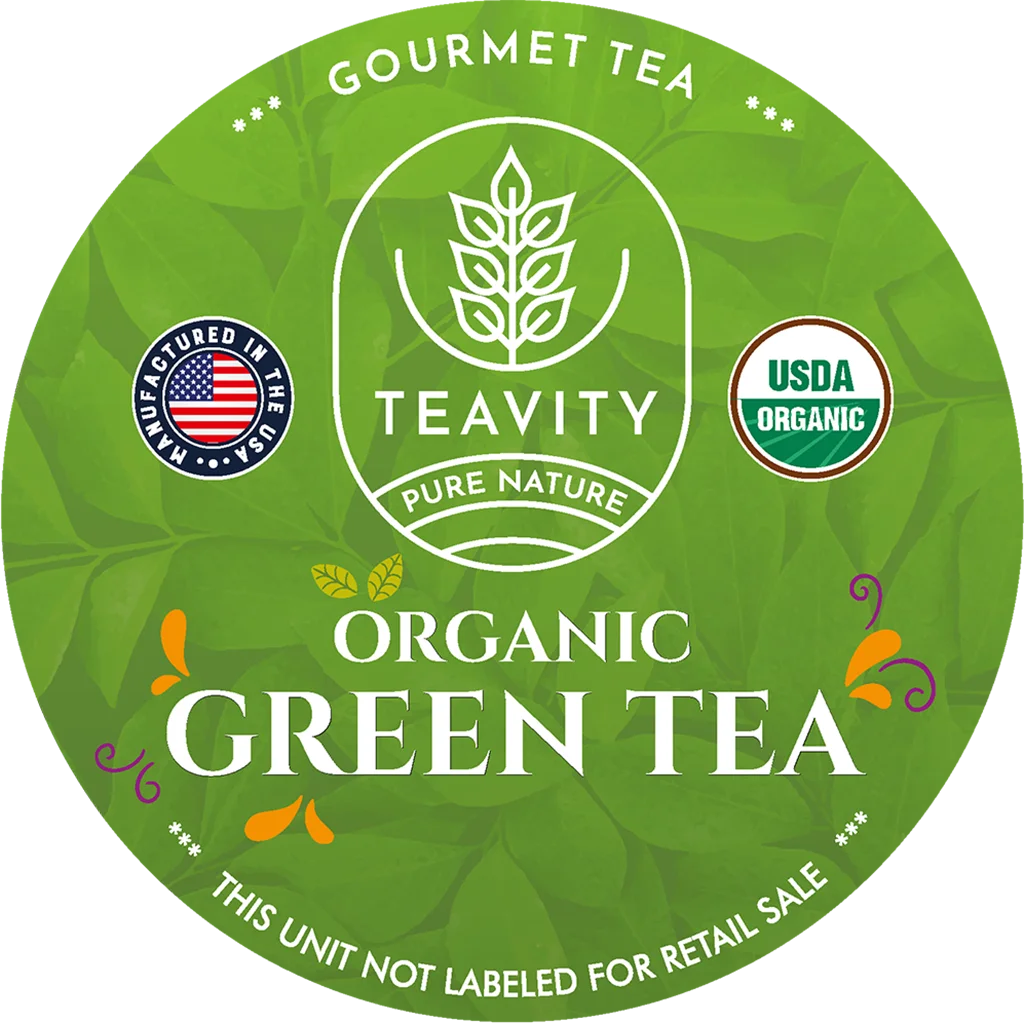 Organic Green Tea Logo from Teavity