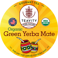 Yerba Mate Tea Pods for Keurig K Cups Organic Unsmoked