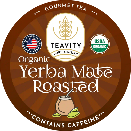 Organic Roasted Yerba Mate Tea Pods for Keurig – Bold, Smoky & Naturally Energizing