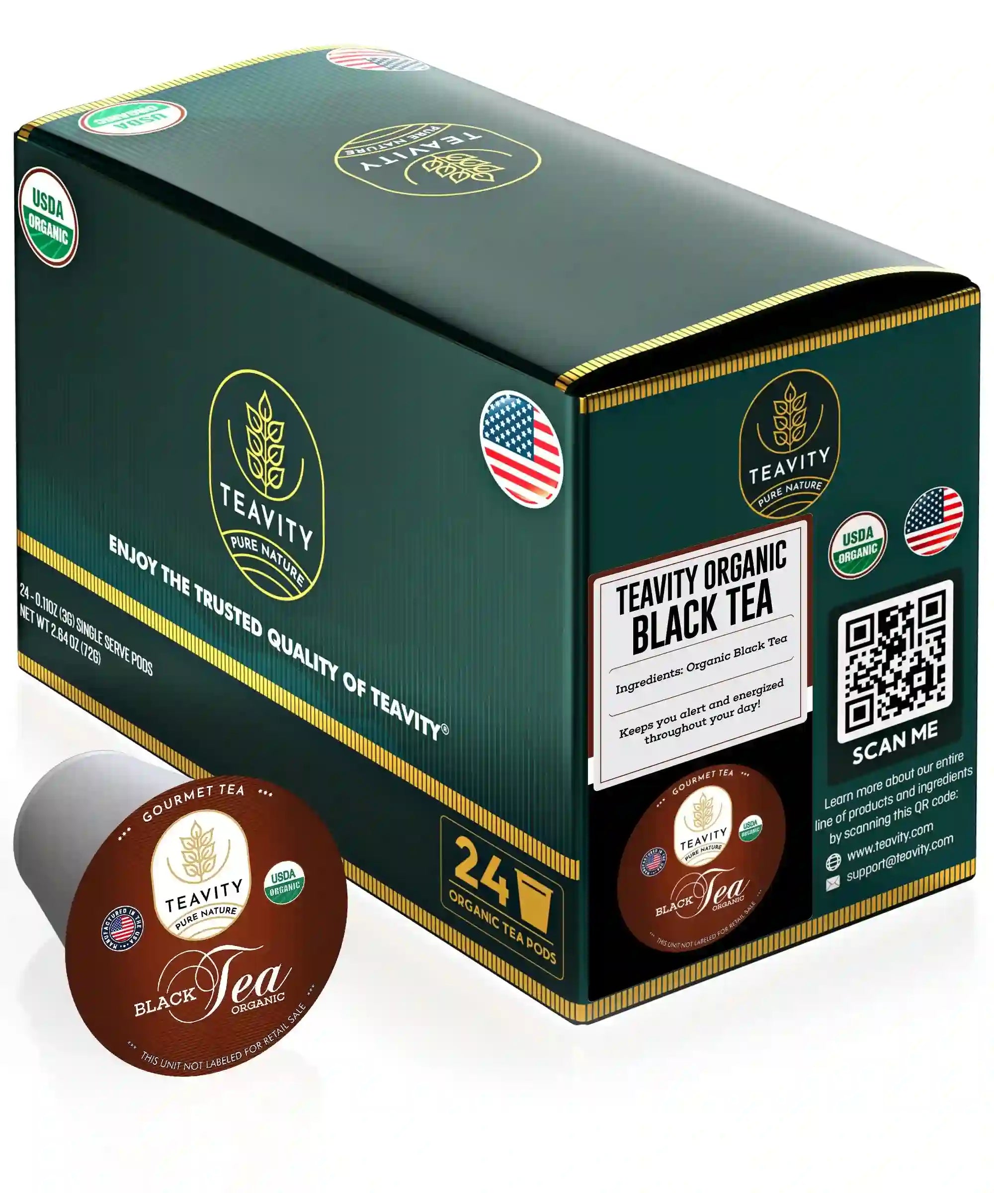 Organic Black Tea Box - Teavity
