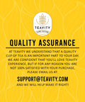 Teavity organic chai black tea quality assurance and customer satisfaction guarantee