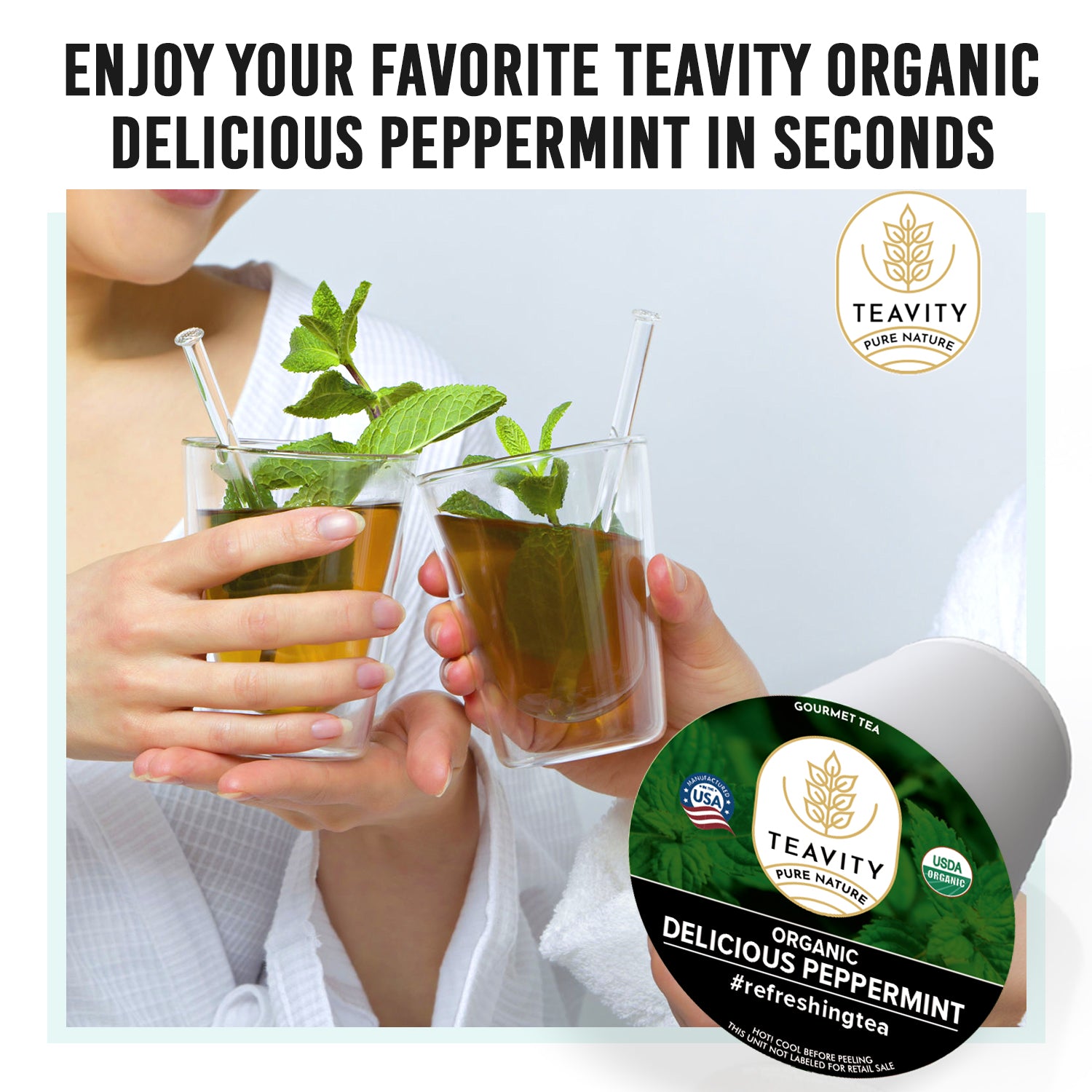 Organic Delicious Peppermint Tea