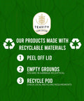 Teavity Organic Delicious Peppermint Tea made with recyclable materials