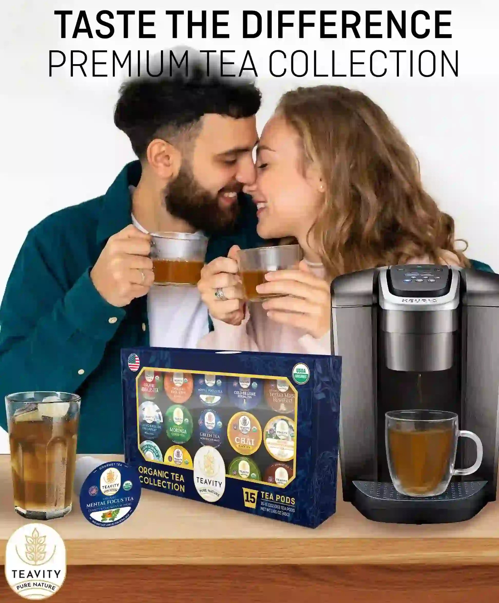 Organic Tea Collection - Tea Pods box - Teavity