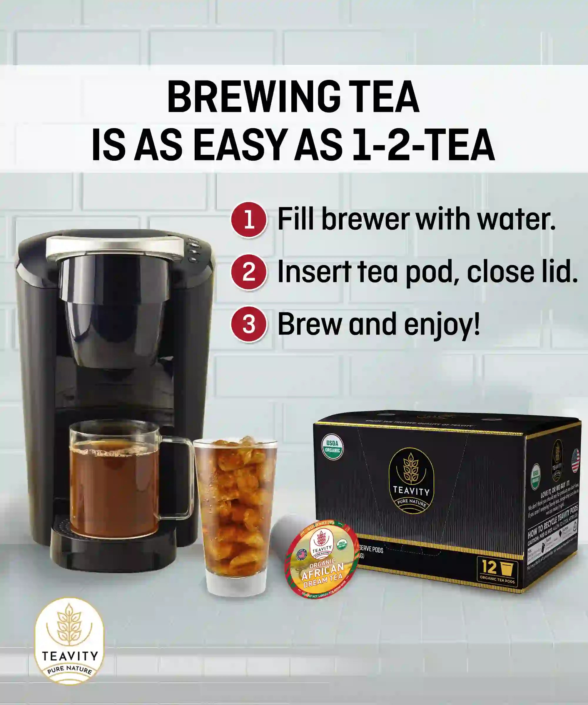 Brewing Tea ia as easy as 1-2-tea - Teavity