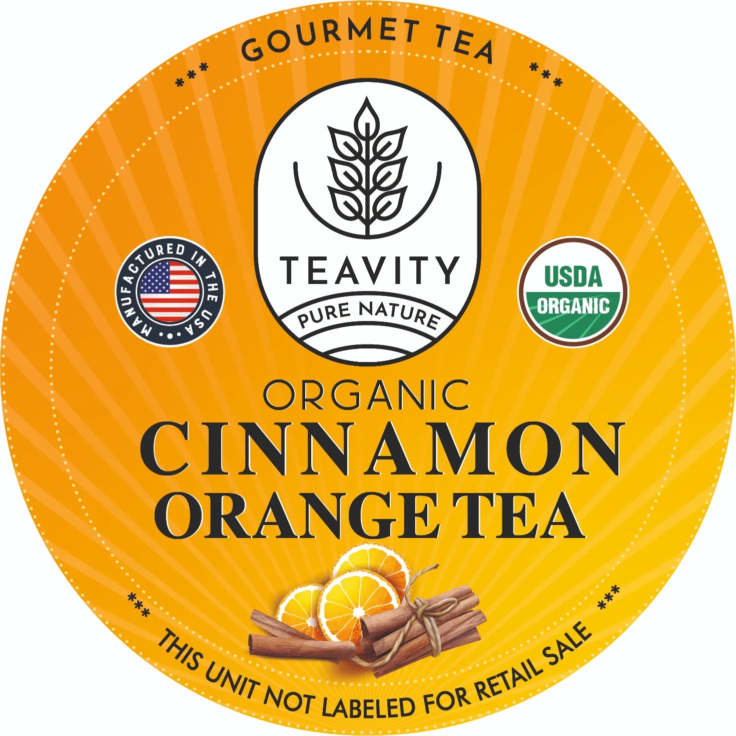 Organic Cinnamon Orange Tea