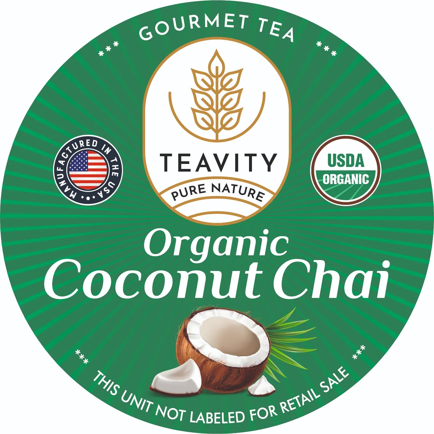 Organic Coconut Chai Tea