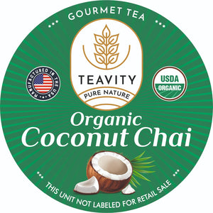 Organic Coconut Chai Tea Pods