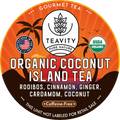 Organic Coconut Island Tea Logo Teavity