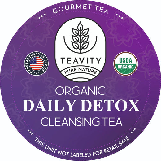 Organic Daily Detox Cleansing Herbal Tea Pods